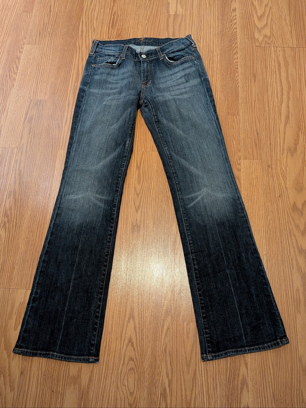 7 For All Mankind Mid Rise Bootcut Jeans 30